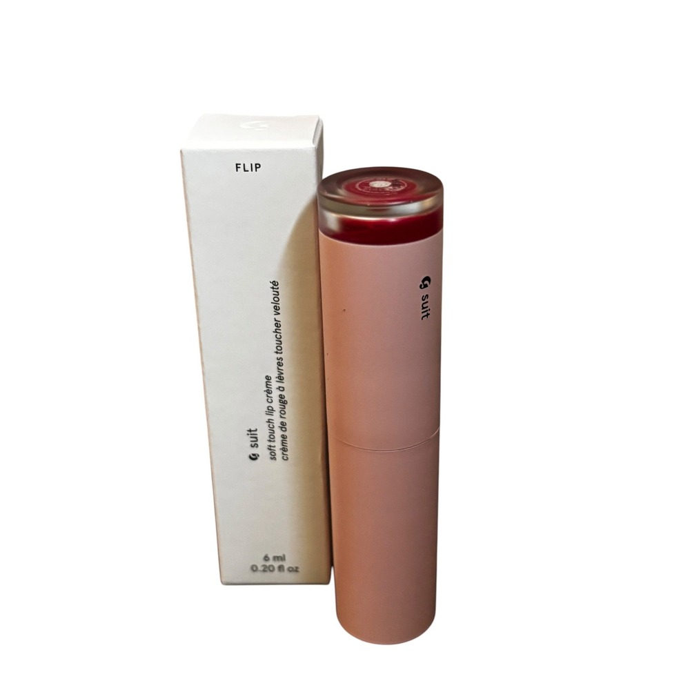 Glossier G Suit Soft Touch Lip Creme Flip 6ml 0.20 fl oz Demi-Matte NIB